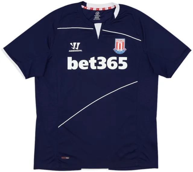 2014-15 Stoke City Warrior Training Shirt - 9/10 - (XL)