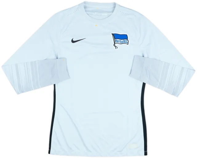 2014-15 Hertha Berlin Player Issue GK Shirt - 6/10 - (M)
