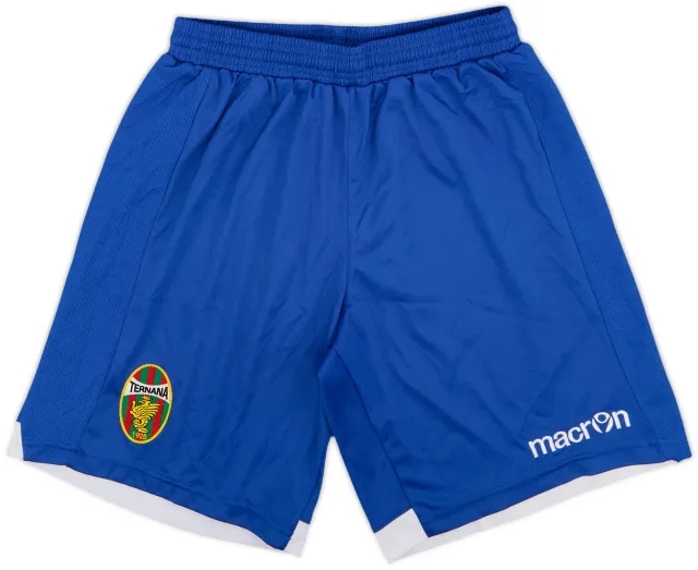 2016-17 Ternana Macron Player Issue Training Shorts #4 - 9/10 - (M)