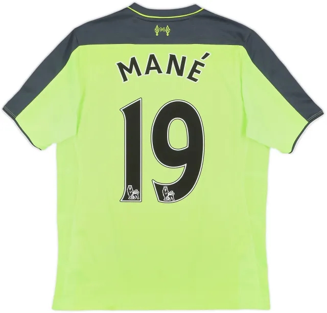 2016-17 Liverpool Third Shirt Mane #19 - 7/10 - (XL.Boys)