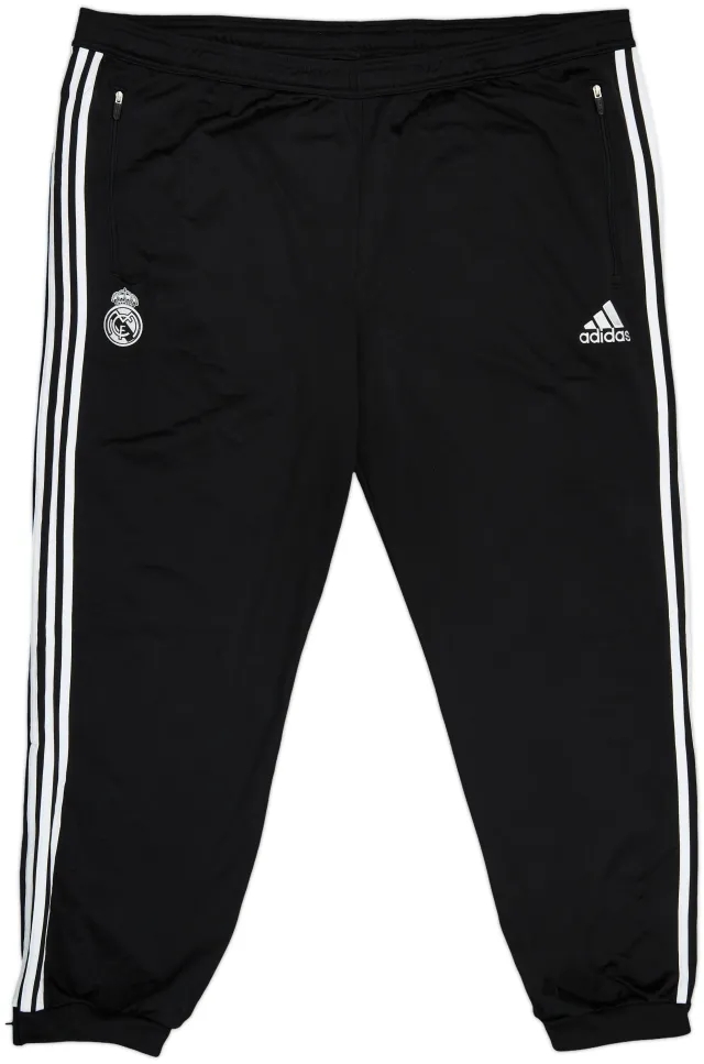 2014-15 Real Madrid adidas Track Pants/Bottoms - 8/10 - (XXL)