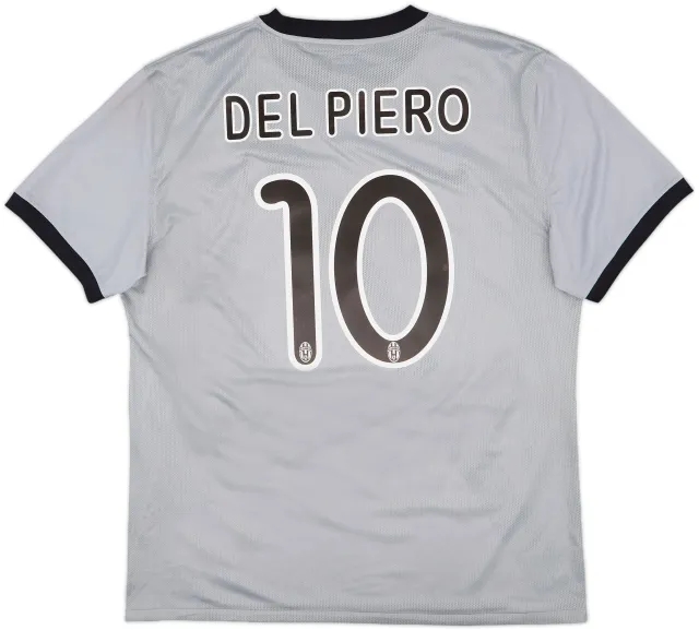2009-10 Juventus Player Issue Away Shirt Del Piero #10 - 8/10 - (XL)