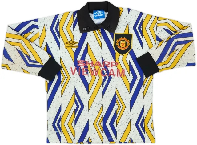 1993-94 Manchester United GK Shirt - 5/10 - (S)
