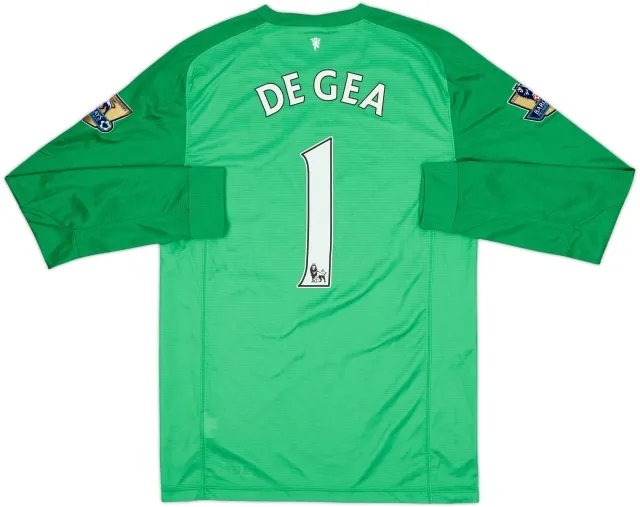 2013-14 Manchester United GK Shirt De Gea #1 - 6/10 - (S)
