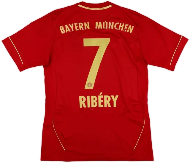 adidas Bayern Munich Boys SS Home Shirt 2011/13