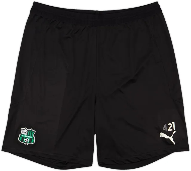 2018-19 Sassuolo Player Issue Training Shorts #21 - 6/10 - (XL)