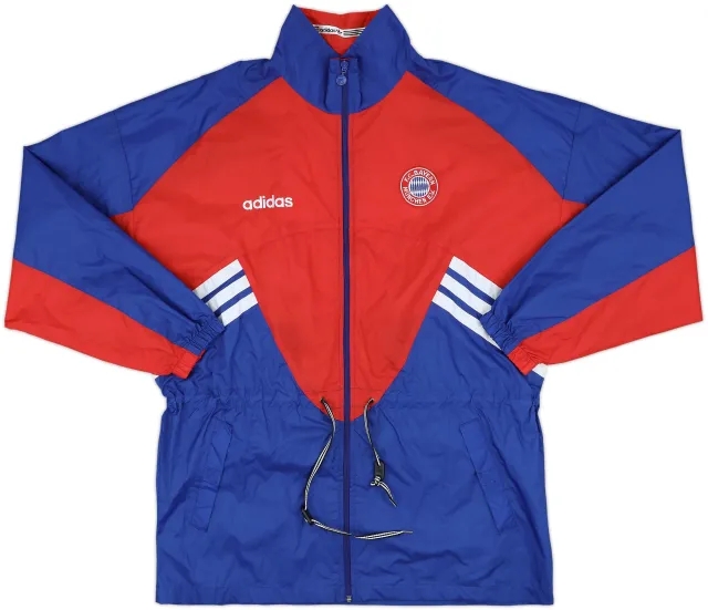 1995-96 Bayern Munich adidas Rain Jacket - 8/10 - (L/XL)