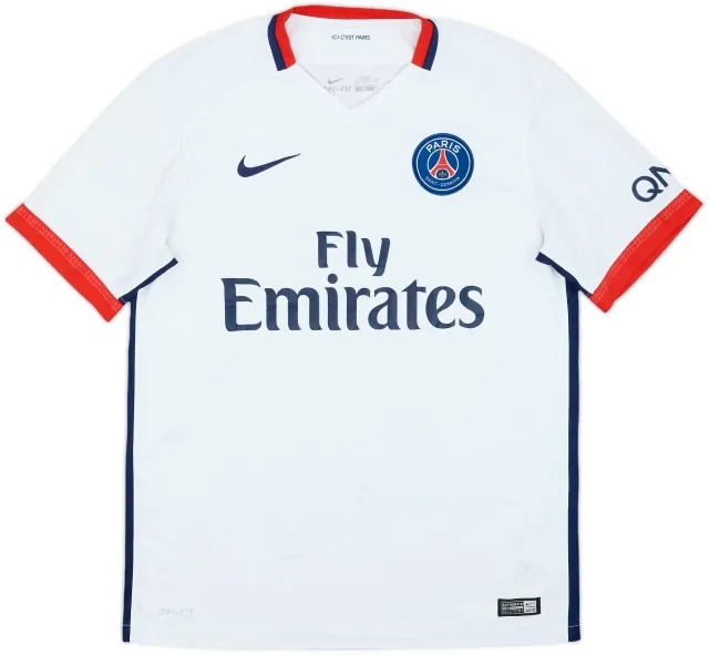 2015-16 Paris Saint-Germain Away Shirt - 5/10 - (M)