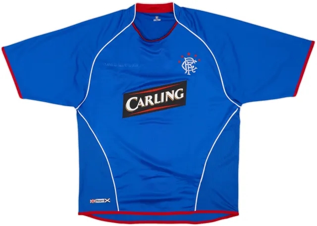 Umbro Rangers Mens SS Home Shirt 2005/06