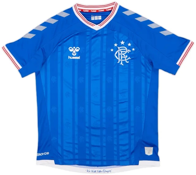 2019-20 Rangers Home Shirt - 9/10 - (XL.Boys)