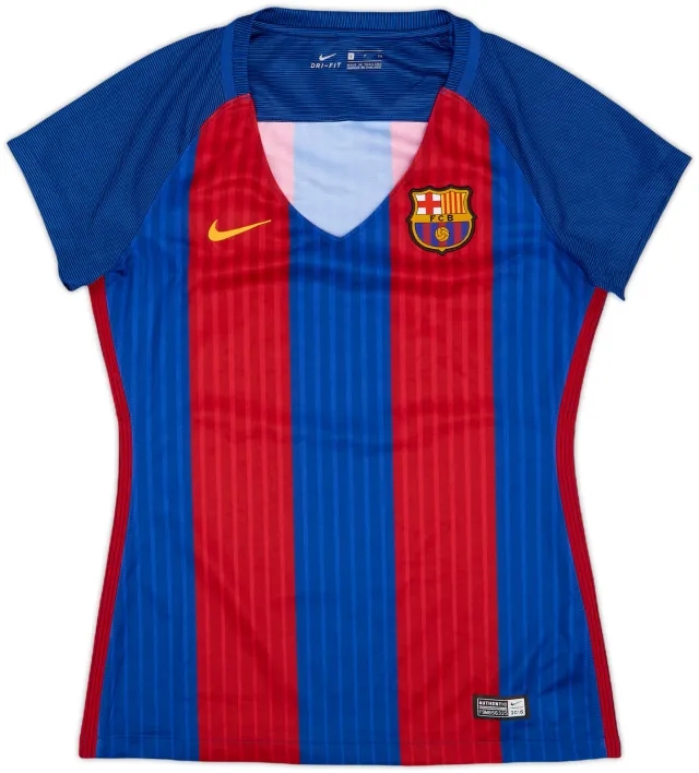 2016-17 Barcelona Home Shirt - 9/10 - (Women's S)