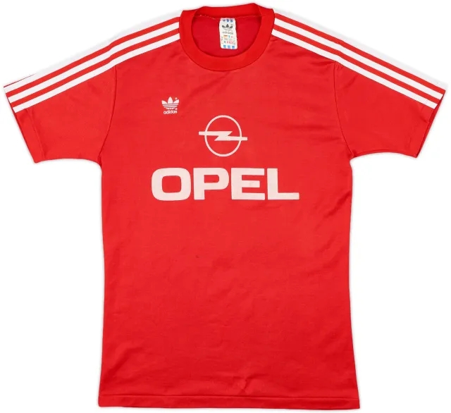 adidas Bayern Munich Mens SS Home Shirt 1989/91