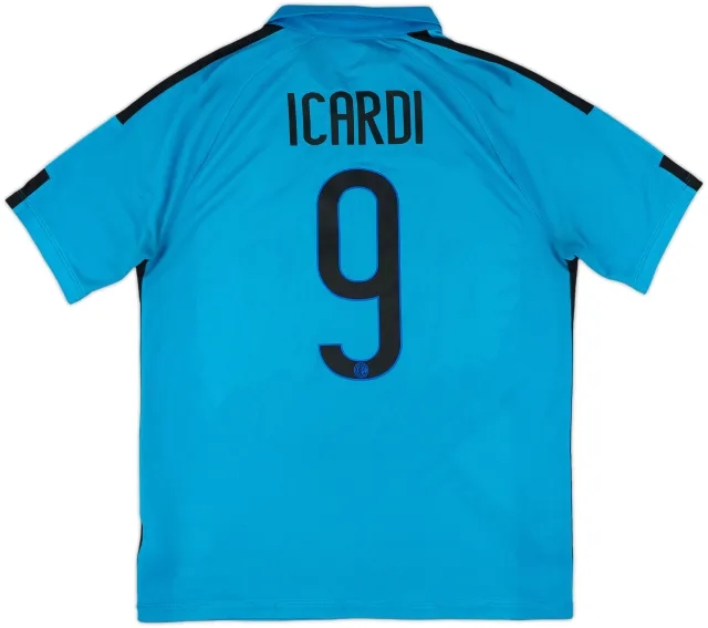 2014-15 Inter Milan Third Shirt Icardi #9 - 4/10 - (L)