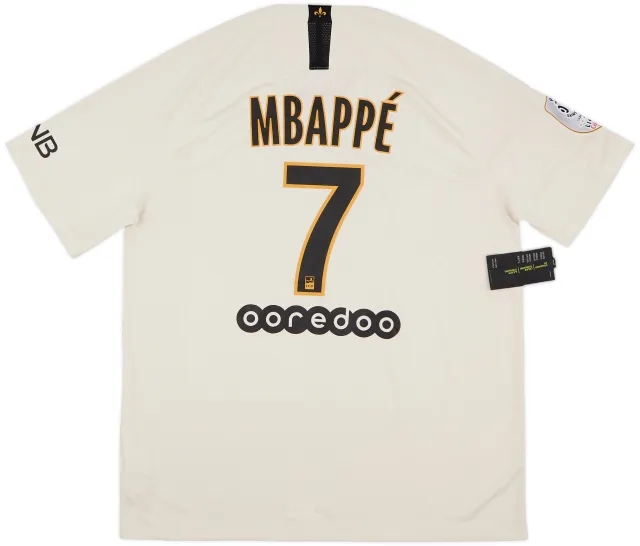 2018-19 Paris Saint-Germain Away Shirt Mbappe #7 (XL)