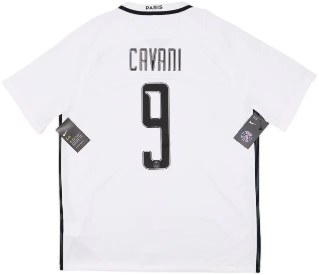 2016-17 Paris Saint-Germain Third Shirt Cavani #9 (XL)