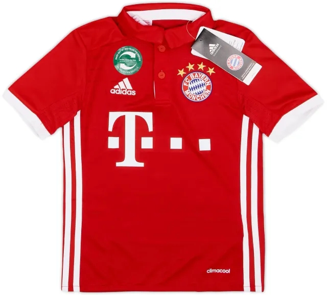 adidas Bayern Munich Mens SS Home Shirt 2016/17