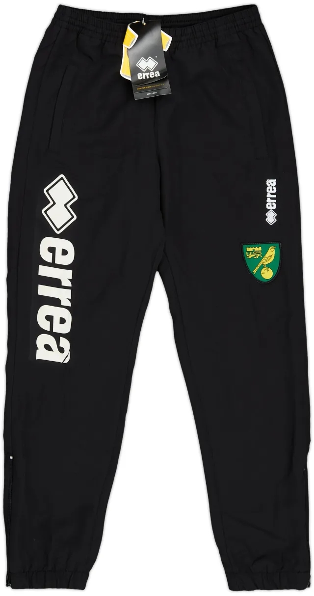 2013-14 Norwich Errea Track Pants/Bottoms (XL.Boys)