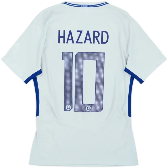 2017-18 Chelsea Authentic Away Shirt Hazard #10 - 9/10 - (S)