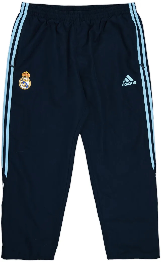 2009-10 Real Madrid adidas Track Pants/Bottoms - 9/10 - (L/XL)