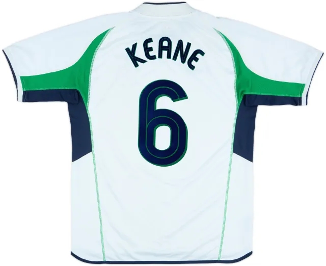 2002-03 Ireland Away Shirt Keane #6 - 6/10 - (L)