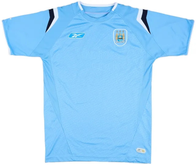 2004-05 Manchester City Home Shirt - 4/10 - (S)