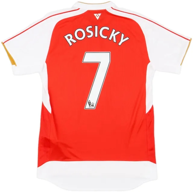 2015-16 Arsenal Home Shirt Rosicky #7 - 5/10 - (S)