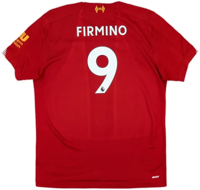 2019-20 Liverpool Home Shirt Firmino #9 - 6/10 - (XL.Boys)