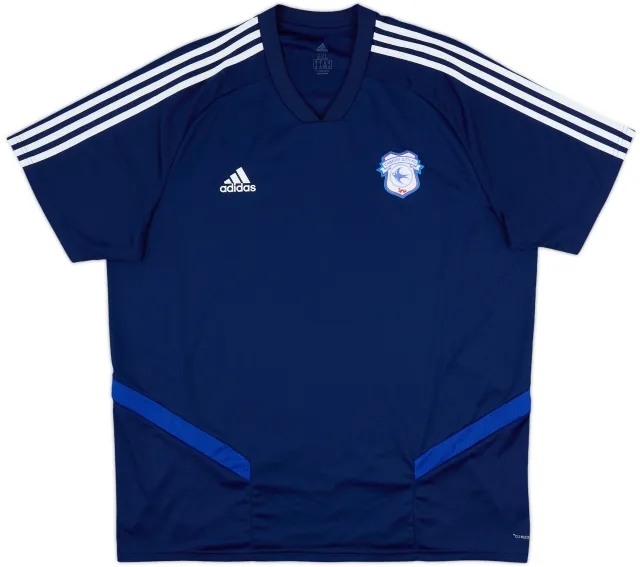 2018-19 Cardiff City adidas Training Shirt - 10/10 - (XXL)