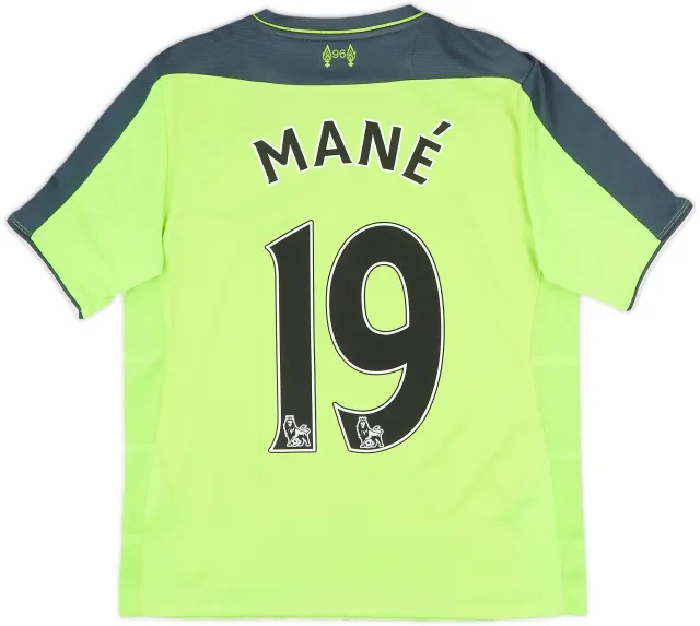 2016-17 Liverpool Third Shirt Mane #19 - 8/10 - (L.Boys)