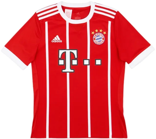2017-18 Bayern Munich Home Shirt - 10/10 - (XL.Boys)