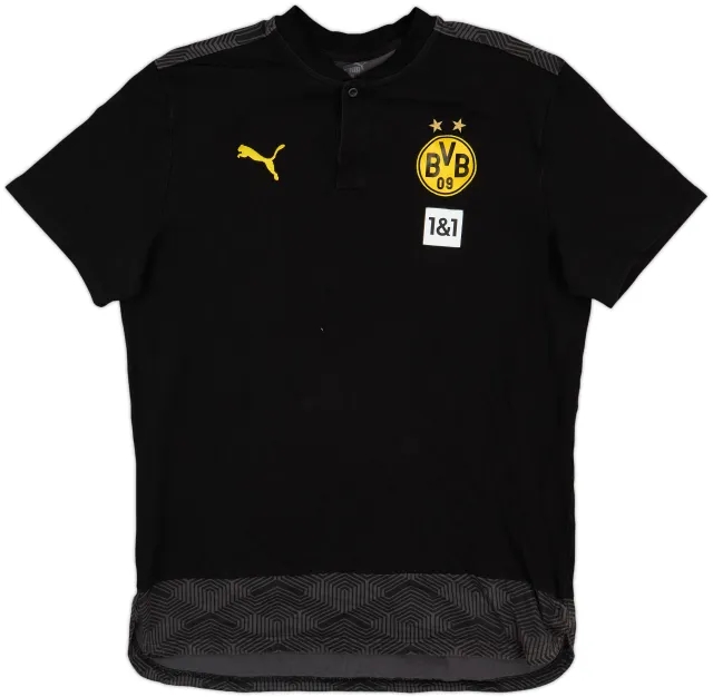 2021-22 Borussia Dortmund Puma Polo Shirt - 8/10 - (XL)