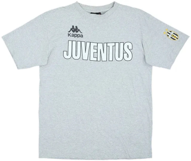 1998-99 Juventus Kappa Cotton Tee - 10/10 - (L)