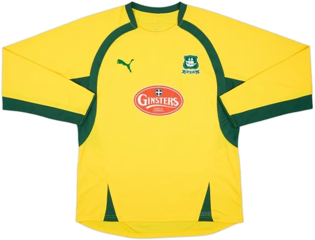 2007-08 Plymouth Away L/S Shirt - 7/10 - (XL)