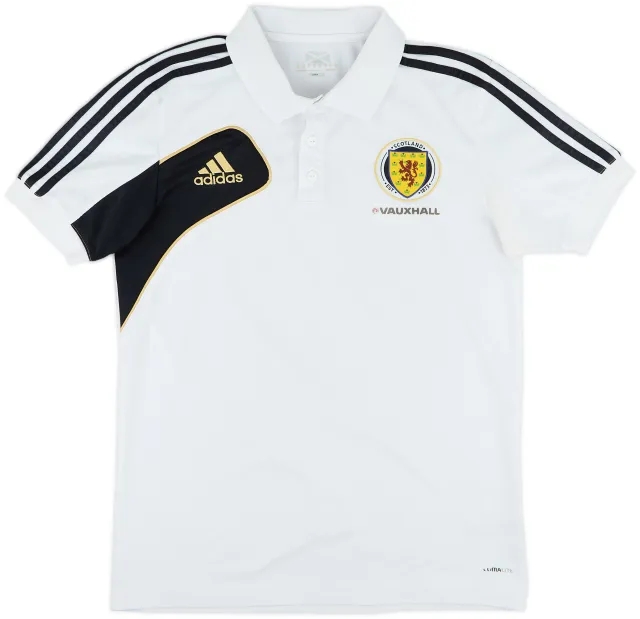 2011-12 Scotland adidas Polo Shirt - 8/10 - (S)