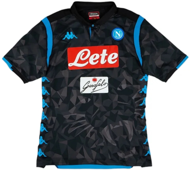 2018-19 Napoli Authentic Away Shirt - 6/10 - (XXL)