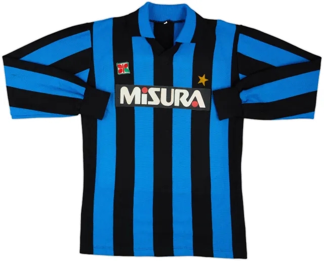 1983-86 Inter Milan Home L/S Shirt #10 - 8/10 - (M)