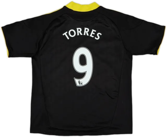 2010-11 Liverpool Third Shirt Torres #9 - 7/10 - (S.Boys)