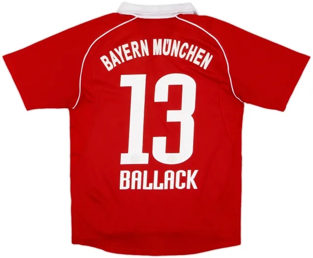 adidas Bayern Munich Mens SS Home Shirt 2005/06