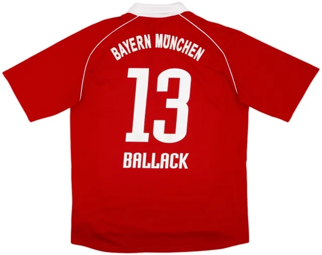 adidas Bayern Munich Mens SS Home Shirt 2005/06