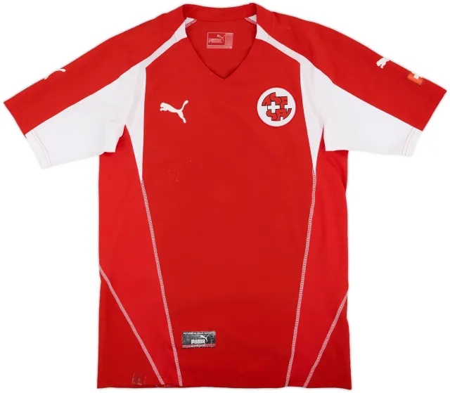 2004-06 Switzerland Home Shirt - 6/10 - (M)