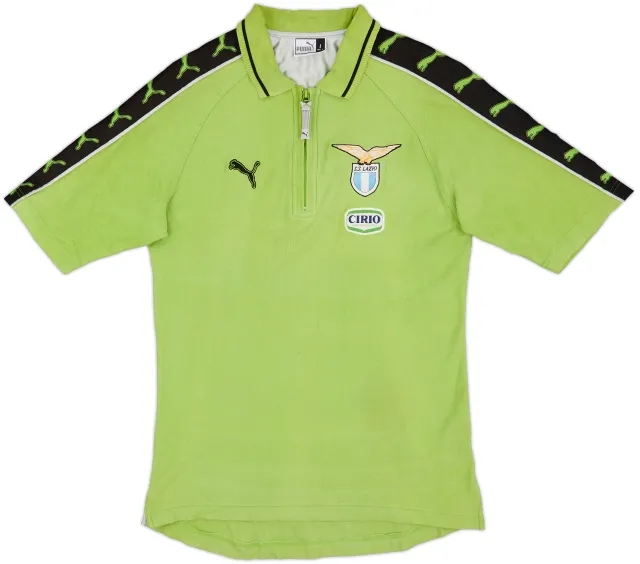 2002-03 Lazio Puma Staff Issue 1/4 Zip Polo Shirt - 7/10 - (L)