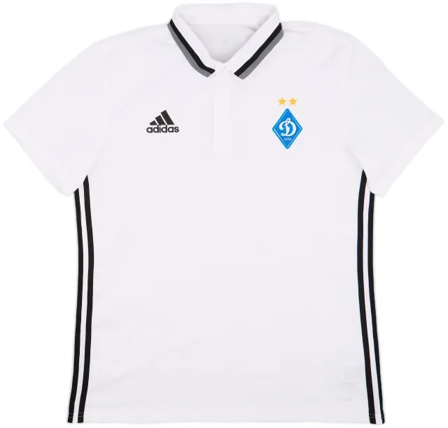 2016-17 Dynamo Kyiv adidas Polo Shirt - 8/10 - (L)