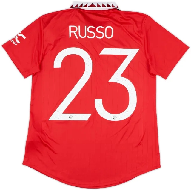 2022-23 Manchester United Home Shirt Russo #23 (Women's M)
