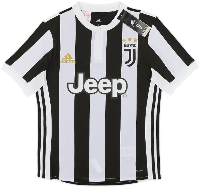 2017-18 Juventus Home Shirt (L.Boys)