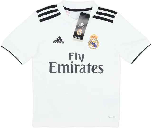 2018-19 Real Madrid Home Shirt (S.Boys)