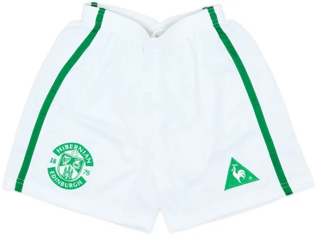 2002-03 Hibernian Home Shorts - 8/10 - (M.Boys)