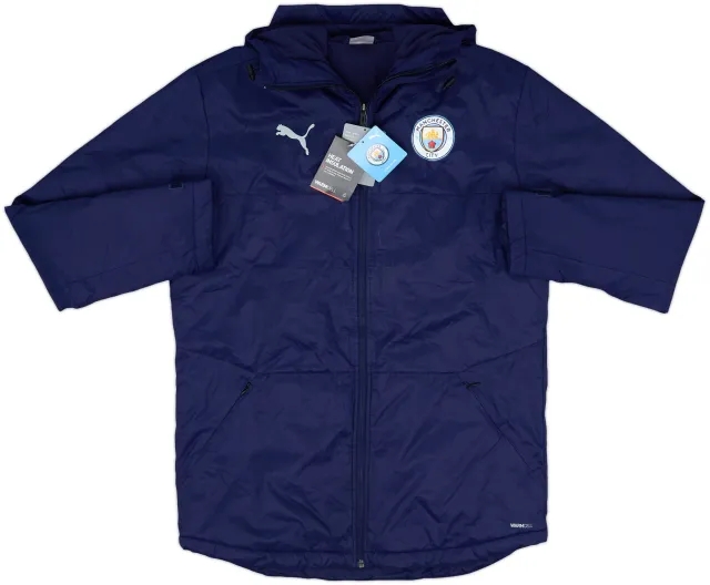 2021-22 Manchester City Puma Padded Bench Coat (M)