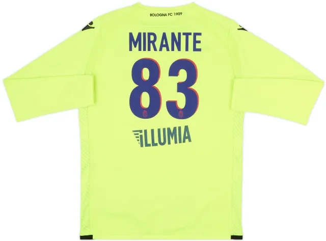 2016-17 Bologna GK Shirt Mirante #83 - 6/10 - (XL.Boys)