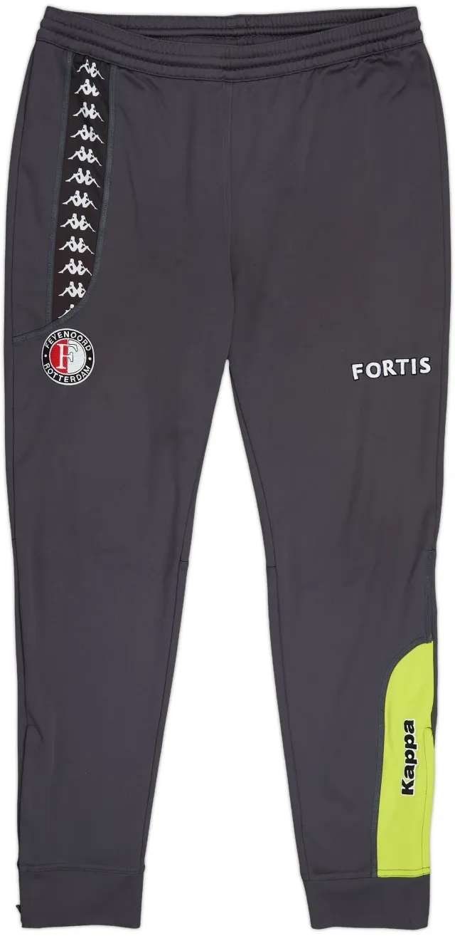 2007-08 Feyenoord Kappa Track Pants/Bottoms - 6/10 - (L)