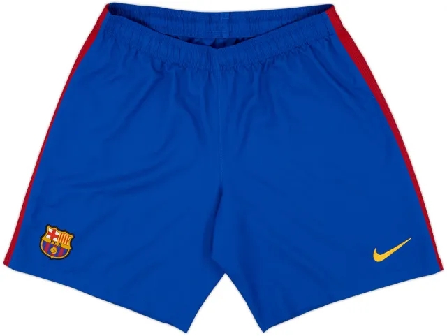 2016-17 Barcelona Home Shorts - 9/10 - (XL)